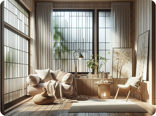 Get a quote for textured and obscure pattern glass window panels for design-focused builds